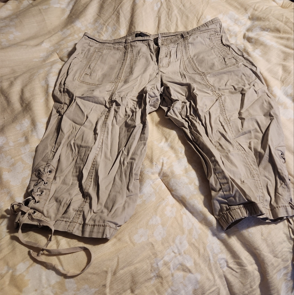Nine West Tan Shorts size 14